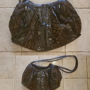 Vintage oversized leather Handbag